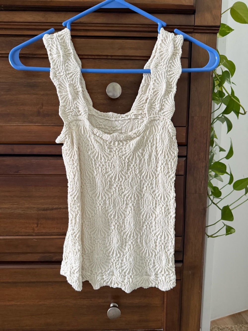Free People tank stretchy fitted